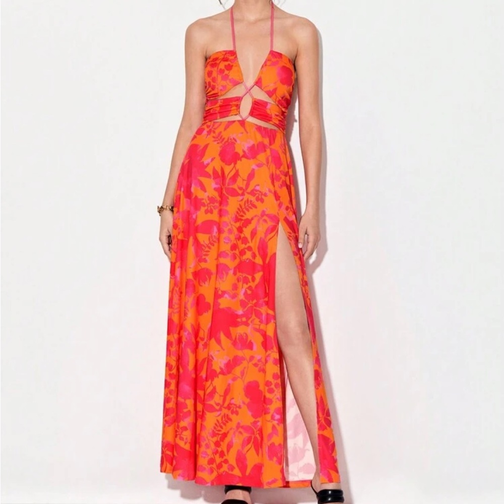 flora cutout sundress
